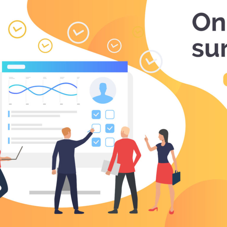 Personnes qui répondent à un questionnaire en ligne